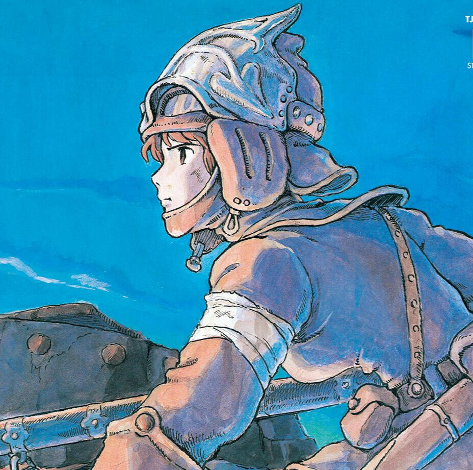 A picture of Nausicaa from Nausicaa of the Valley of the Wind